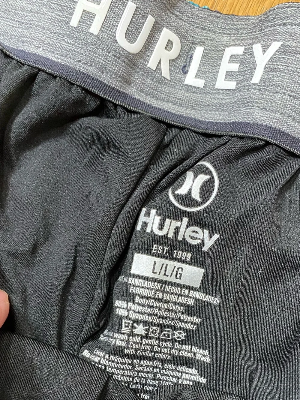 Hurley Mens Lightweight Volley Swim Short Trunk Board Shorts L